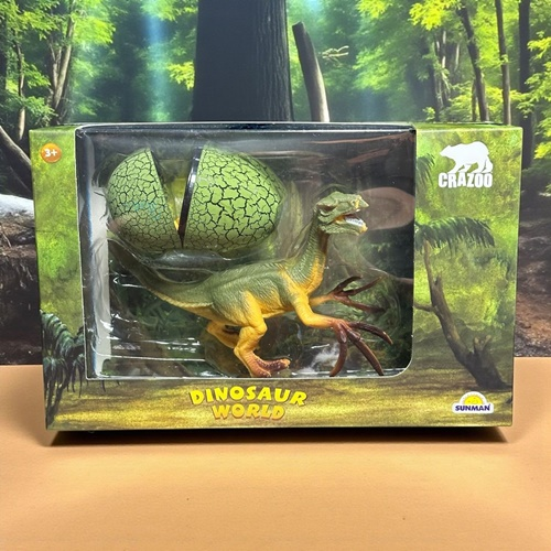 Dinozor Ve Yumurta İçinde Yavrulu Oyun Seti Therizinosaurus