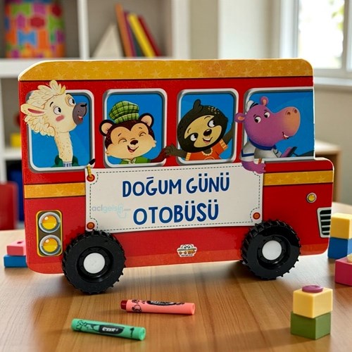 Doğum Günü Otobüsü - Tekerlekli Kitaplar