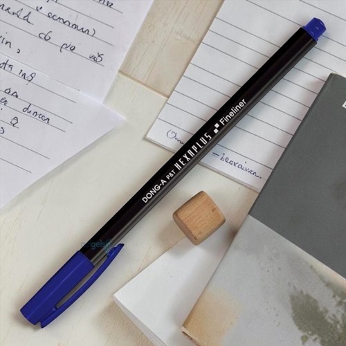 Dong-a Hexaplus Fineliner Koyu Mavi