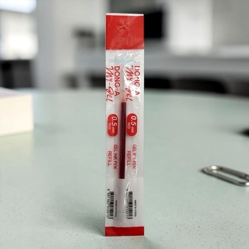 Dong-a My-gel Jel Kalem İğne Uç Yedek Kırmızı 0.5 (tekli)