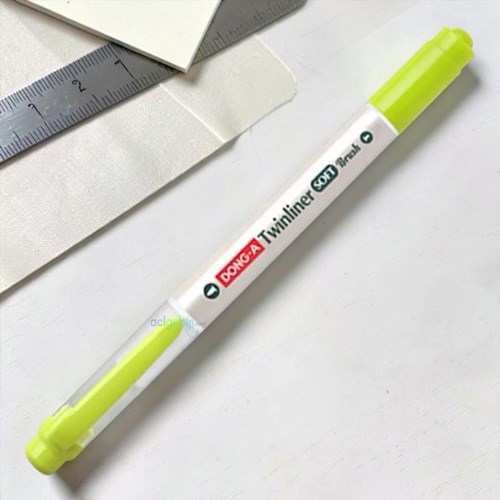 Dong-a Twinliner Soft Brush Limon Yeşili