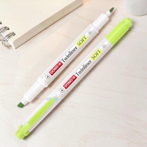Dong-a Twınlıner Soft Fosforlu Kalem Limon Yeşil No:93