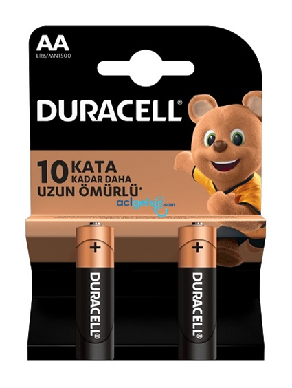 Duracell Aa Kartela Kalem 2'li Pil
