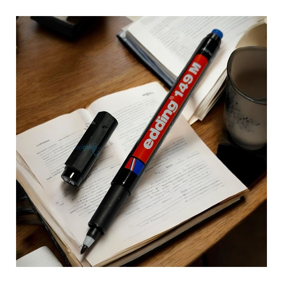 Edding Asetat Kalemi Permanent 149 M Siyah