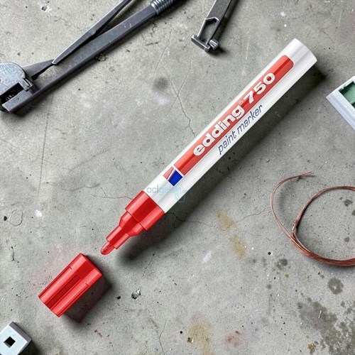 Edding Paint Markör 750 Kırmızı