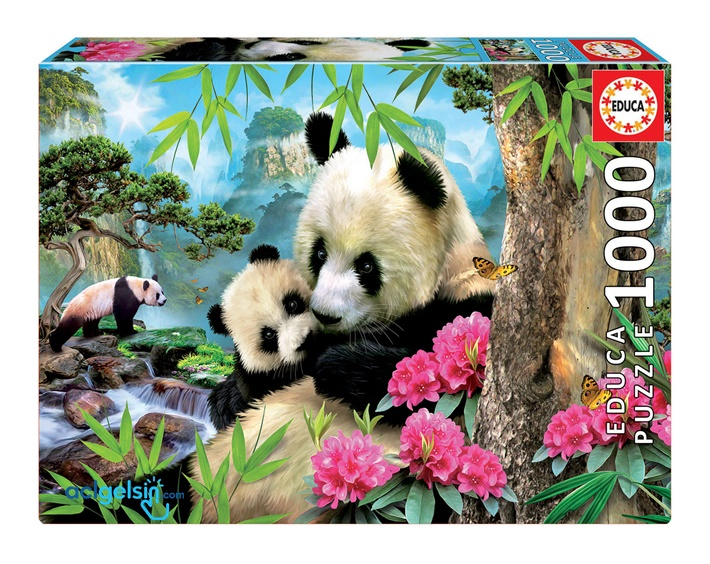 Educa Puzzle 1000 Parça Morning Panda