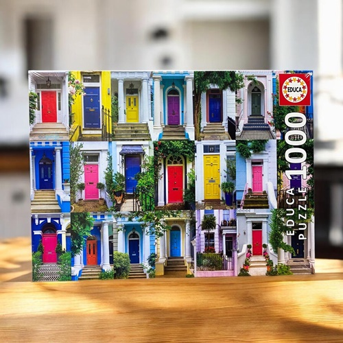Educa Puzzle 1000 Parça Notting Hill'in Kapısı