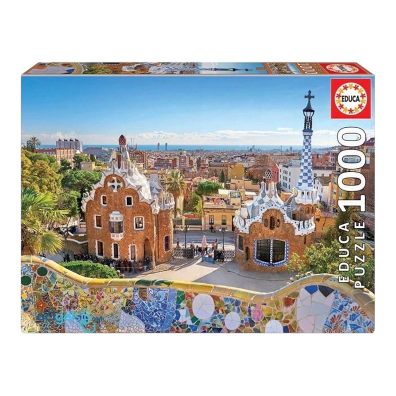 Educa Puzzle 1000 Parça Park Güel'den Barcelona