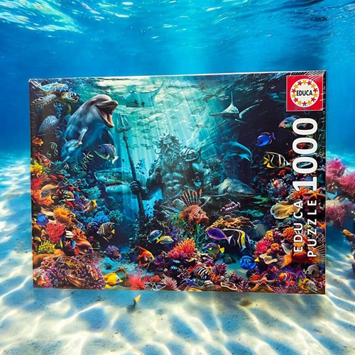 Educa Puzzle 1000 Parça Poseidon Mercan Resifi