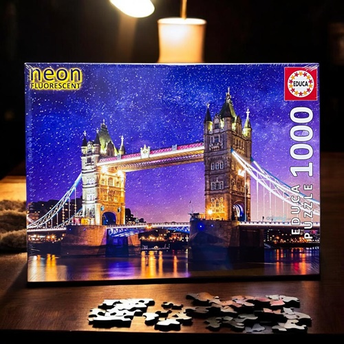 Educa Puzzle 1000 Parça Tower Bridge, Londra Neo