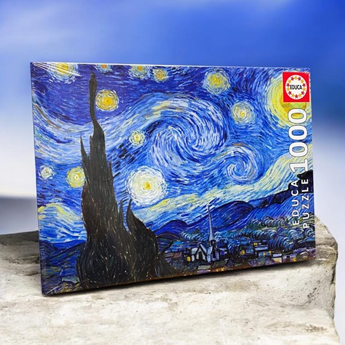 Educa Puzzle 1000 Parça Yıldızlı Gece, Van Gogh
