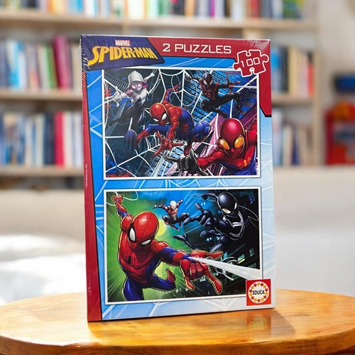 Educa Puzzle 2×100 Parça Örümcek Adam