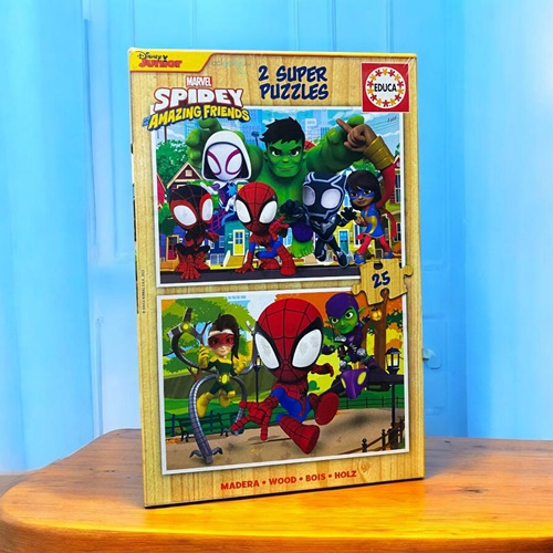 Educa Puzzle 2x25 Parça Spidey & Friends