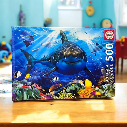 Educa Puzzle 500 Parça Büyük Beyaz Köpekbalığı