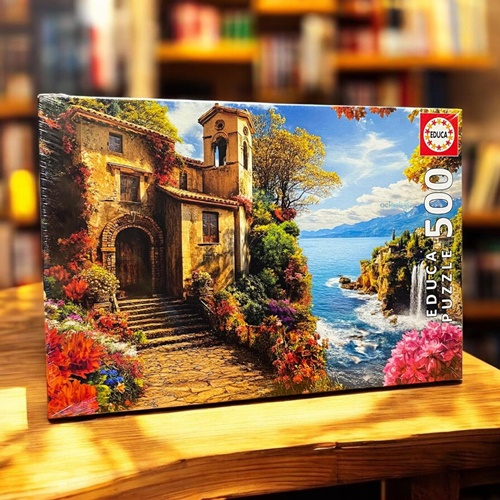 Educa Puzzle 500 Parça Deniz Kenarındaki Villa