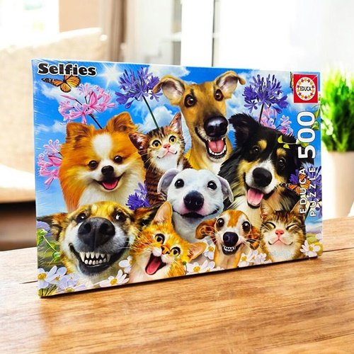 Educa Puzzle 500 Parça Güneşte Eğlenceli Selfie
