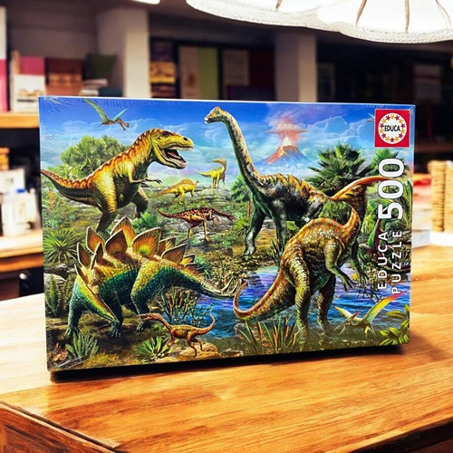 Educa Puzzle 500 Parça Jurassic Oyun Alanı