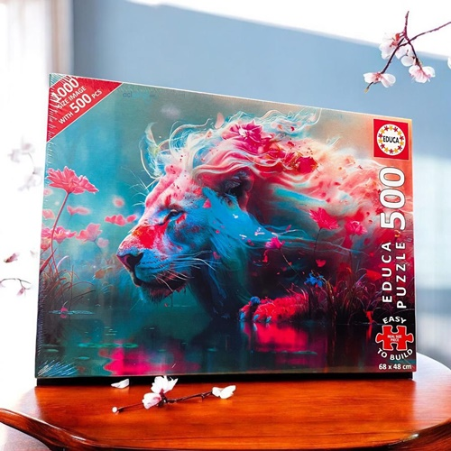 Educa Puzzle 500 Parça Plus Çiçeklerin Kralı