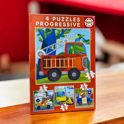 Educa Puzzle 6,9,12,16 Parça Rescue