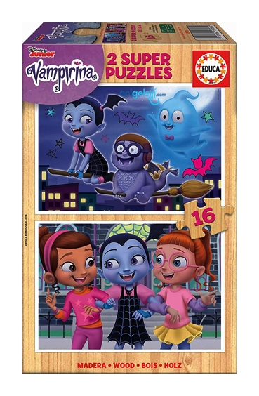 Educa Vampirina 2x16 Ahşap Puzzle