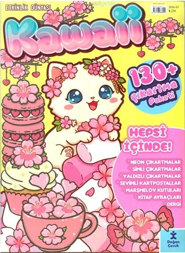 Eglenceli Dergi Kawaii Suşi Dergi 2026/01