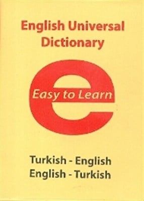 English Universal Dictionary Easy to Learn  Turkish-English - English-Turkish