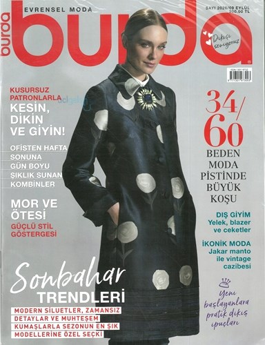 Evrensel Moda Burda Dergisi 2026/09