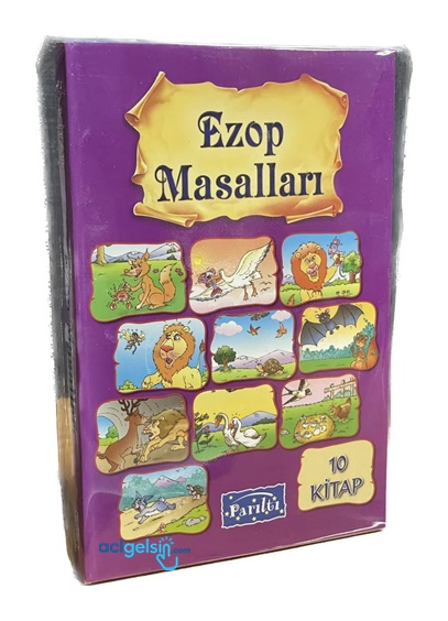Ezop Masalları - 10 Kitap Takım