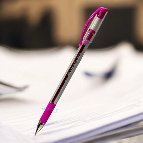 Faber Castell 1425 İğne Uçlu Tükenmez Kalem Pembe