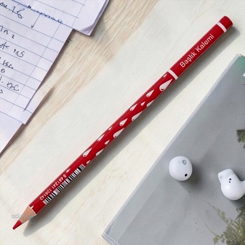 Faber Castell Başlık Kalemi Damla Kırmızı