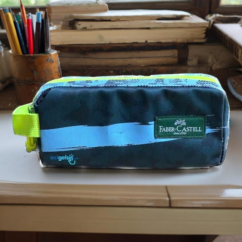 Faber Castell Çift Gözlü Kalem Çantası Basic