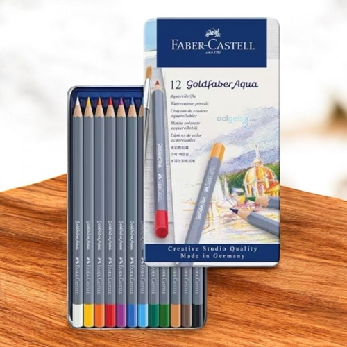 Faber Castell Goldfaber Aqua Boya Kalemi 12'li