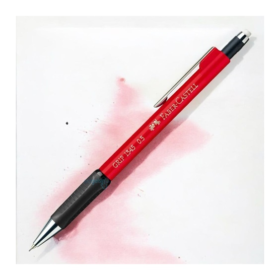 Faber Castell Grip 1345 Versatil Uçlu Kalem Açık Kırmızı 0.5mm