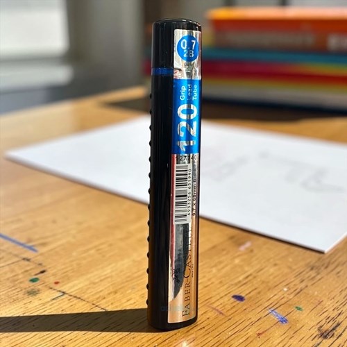 Faber Castell Grip Min Kalem Ucu 07mm 120li Tüp Siyah