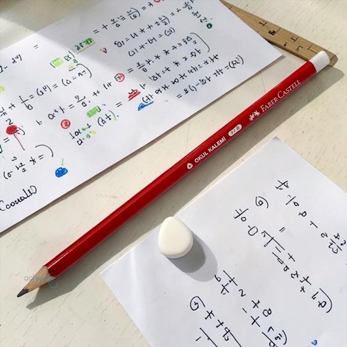 Faber Castell Kurşun Okul Kalemi 2,5b Üçgen