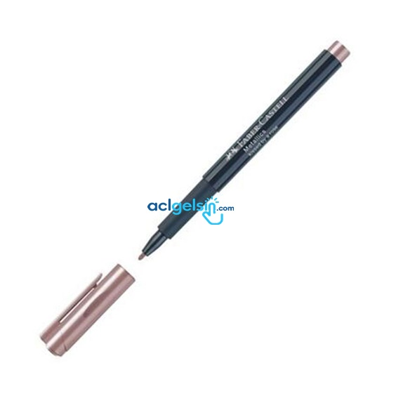 Faber Castell Metalik Marker Kalem Metalik Rose Gold
