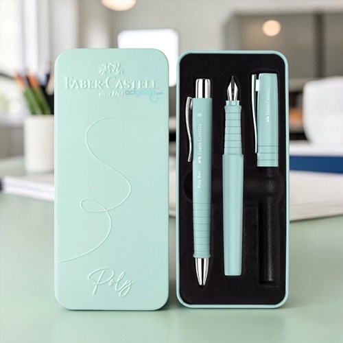 Faber Castell Poly Ball Hediye Seti Caribic Blue