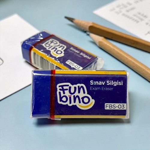 Funbino Mavi Sınav Silgisi