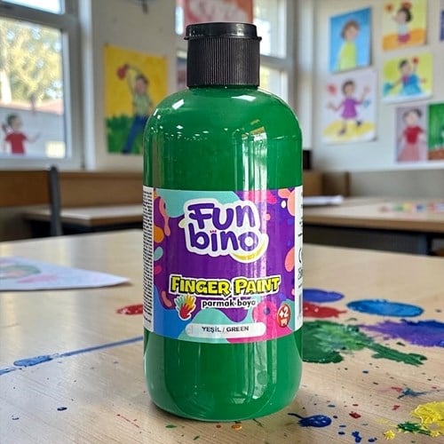 Funbino Parmak Boyası 250 Ml Yeşil