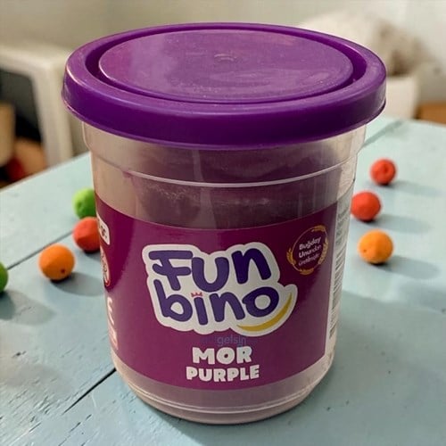 Funbino Tek Renk Oyun Hamuru Mor 115 Gr F109