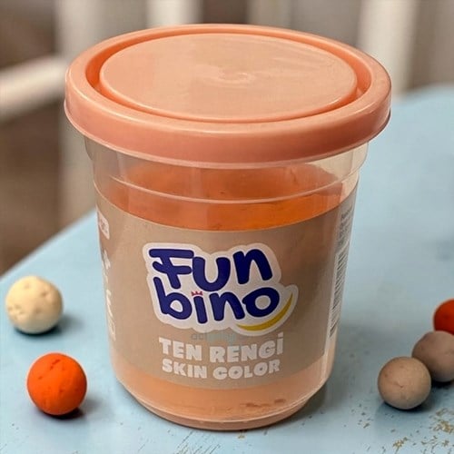 Funbino Tek Renk Oyun Hamuru Ten Rengi 115 Gr F113