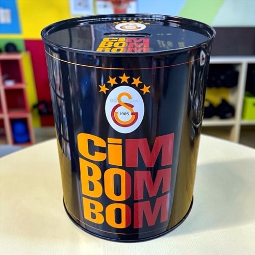 Galatasaray Cimbombom Büyük Metal Kumbara