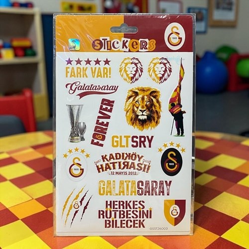 Galatasaray Taraftar Sticker Seti Gsst26003