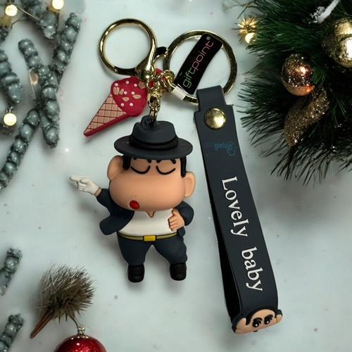 Giftpoint Geek Monkey Silikon Anahtarlık