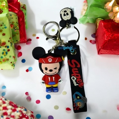 Giftpoint Mickey Mouse Silikon Anahtarlık