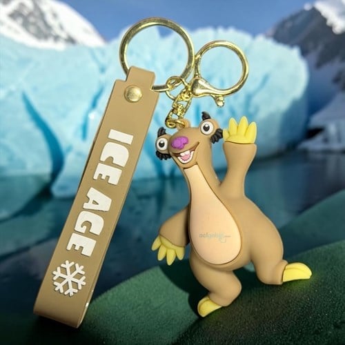 Giftpoint Sevimli Ice Age Silikon Anahtarlık