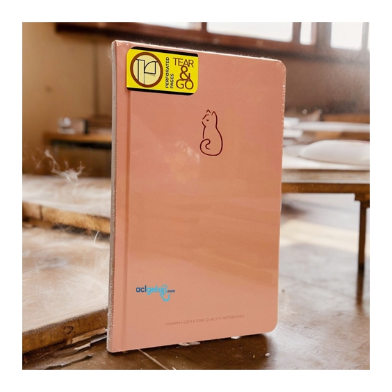 Gıpta Charmnotes Sert Kapak Çizgili Defter 96 Yaprak