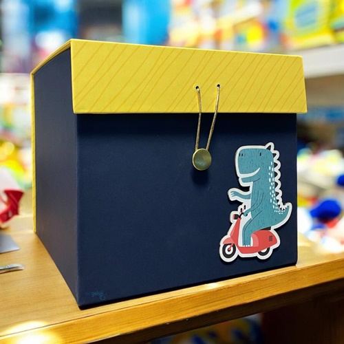 Gıpta Cool Dino Dik Boy Hediye Kutusu No:4 Büyük Boy