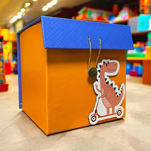 Gıpta Cool Dino Dik Boy Hediye Kutusu No:2 Küçük Boy