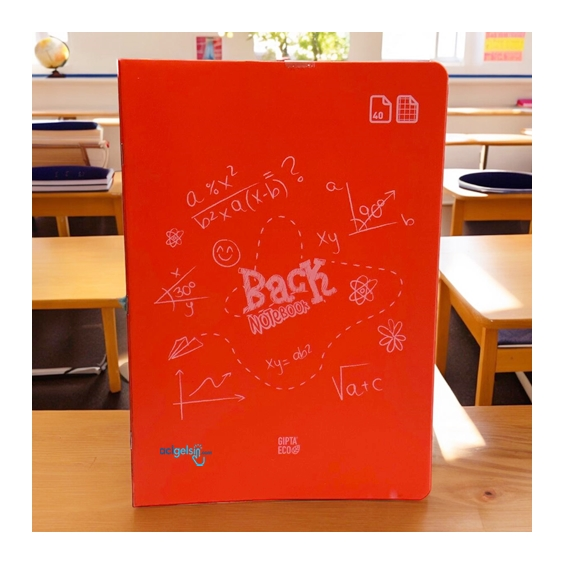 Gıpta Eco Back Defter A4 40 Yaprak Kareli